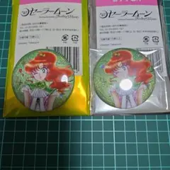 セーラームーン　明治　ローソン　缶バッジ　ジュピター