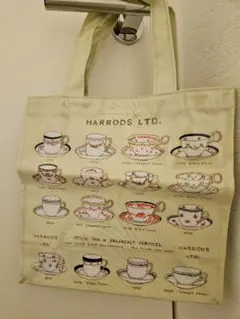HARRODSハロッズ ティーカップトートバッグ