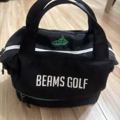 BEAMS GOLF ラウンドバッグ カートバッグ ブラックのサムネイル