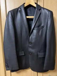 BURBERRY BLACK LABEL テーラード レザー ジャケット 正規品