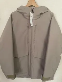 【新品未使用】ユニクロ ハイブリッドダウンパーカ ベージュ Sサイズ