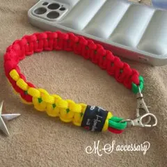 スマホストラップ ハンドストラップ パラコード