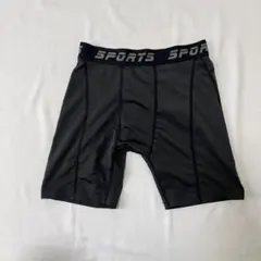 スポーツ用 ブラック ショートパンツ