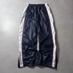old stussy ステューシー ナイロンパンツ ネイビー メッシュ裏地