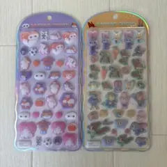 コットンパフィー シール ベイマックス ズートピア ディズニー 正規品