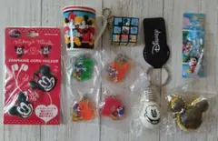 ディズニー　ミッキーマウス　10点　キーホルダー　コードホルダー　ストラップ
