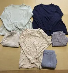 UNIQLO 160 パジャマ　上下　3セット