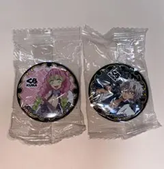 くら寿司限定　鬼滅の刃　オリジナル缶バッジ　甘露寺蜜璃　不死川実弥