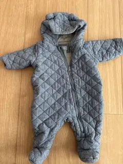 babyGap グレー キルティングロンパース　60センチ