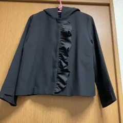 QVC アンドラブクローゼット　3wye ブラックブルゾン　L/LLサイズ