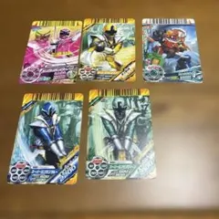 鳥人戦隊ジェットマン スーパー戦隊バトルダイスオーDX5枚セット