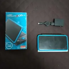 最終値下げ！ New Nintendo 2DS LL ブラック/ブルー 本体