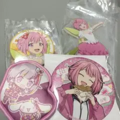 プロセカ　　鳳えむ 缶バッジ　アクリルスタンド　セガラッキーくじ