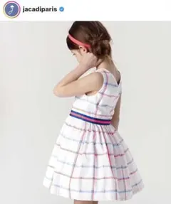 ♡jacadi ワンピース　6A ストライプのサムネイル