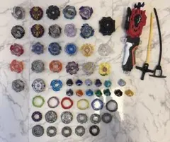 ベイブレードセットとバトルスティック