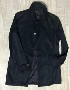 green label relaxing 黒 ステンカラー コート XLサイズ