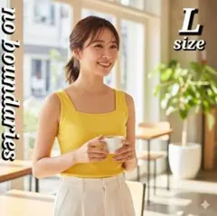 ●メル58406様 専用no boundaries イエロー タンクトップ