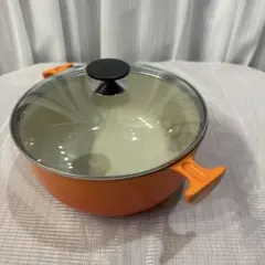 ル・クルーゼ　パパライン　25cm エンゾ マリ　廃番 レア 稀少