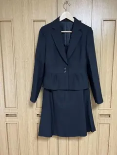 セレモニースーツ　スカート　ジャケット　黒　　Ｌサイズ