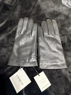 新品 coach コーチ スマホ対応 手袋 革 レザー タッチパネル レディース