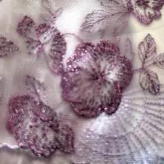 3m ラメ糸　チュールレース *P4-78