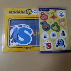 パペットスンスン ステッカーセット Happyくじ H賞 スシロースンスンシール