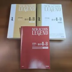 NEW ACTION LEGEND 数学II+B 解答編、例題集付き