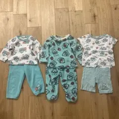 ベビー パジャマ セット 90 95 ハンギョドン　サンリオ　男の子 まとめ売り
