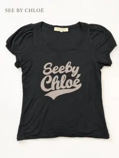 SEE BY CHLOE 半袖 Tシャツ ブラック