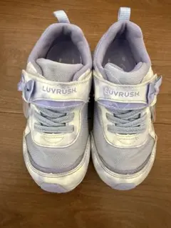 Luvrush ラベンダー スニーカー　16.5 ムーンスター　ラブラッシュ