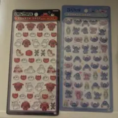 ディズニー　ボンボンドロップシール　スティッチ ベイマックス　mini セット