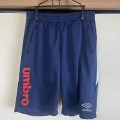 umbro ネイビー ハーフパンツ