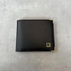 Dunhill Leather Bifold Wallet Black