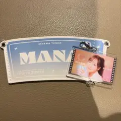 FRUITS ZIPPER 真中まな チャーム&スリーブ TOHOシネマズ