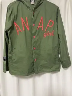 ANAP GIRL フード付きジャケット S