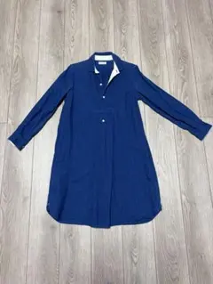 BEAMS BOYプルオーバー 長袖シャツ ブルーのサムネイル