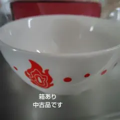 鬼滅の刃 煉獄杏寿郎 茶碗 中古 数回のみ使用 箱あり 茶碗のみ