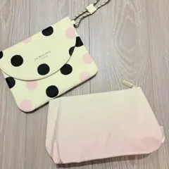 未使用Jo Maloneジョーマローンドット柄ポーチチェリーブロッサムポーチのサムネイル