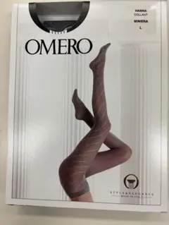 OMERO Hanna Collant メランジグレー LL〜3L