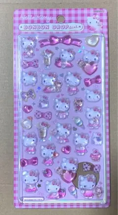 ハローキティ ボンボンドロップシール