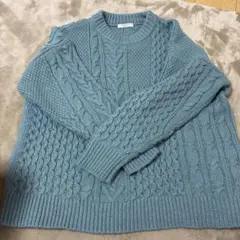 FREAK'S STORE ケーブルニットセーター Fサイズ