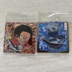 ゴール・D・ロジャー & リューマ にふぉるめーしょん ワンピース ウエハース