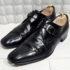 リーガル 【25.5】シングルモンク スワールトゥ 728R ブラック