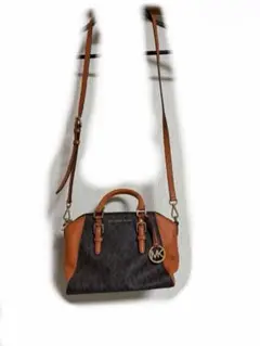 MICHAEL KORS ハンドバッグ ショルダーバッグ ブラウン/オレンジ