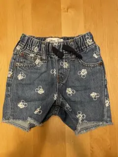 gapベビー Disney デニムショートパンツ 12-18ヶ月