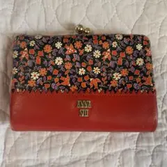 ANNA SUI 二つ折り財布　小花柄のサムネイル