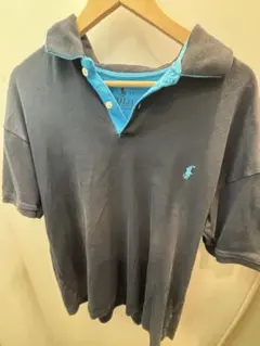 ポロ・ラルフ・ローレン グレー ポロシャツ　vintage 古着