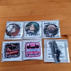 桃源暗鬼　刺繍ワッペンシール　ぺたコレクション　缶バッジ　皇后崎迅　他　セット