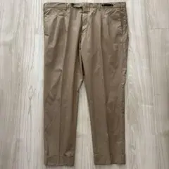 【美品】PT01 スラックス 60 5L相当 ベージュ ストレッチ 薄手