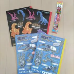 新品未使用 自由帳 4冊 色が変わる鉛筆 3本 夏休み 男の子